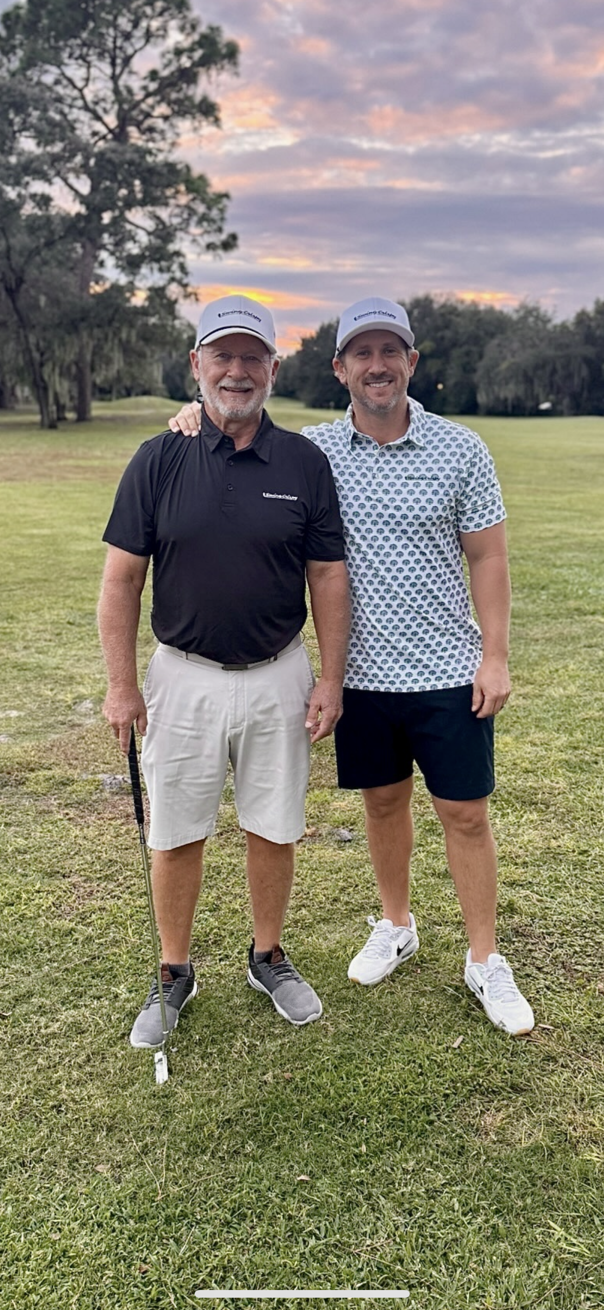 Swing Crispy Oak Tree Performance Polo – Central Florida Edition