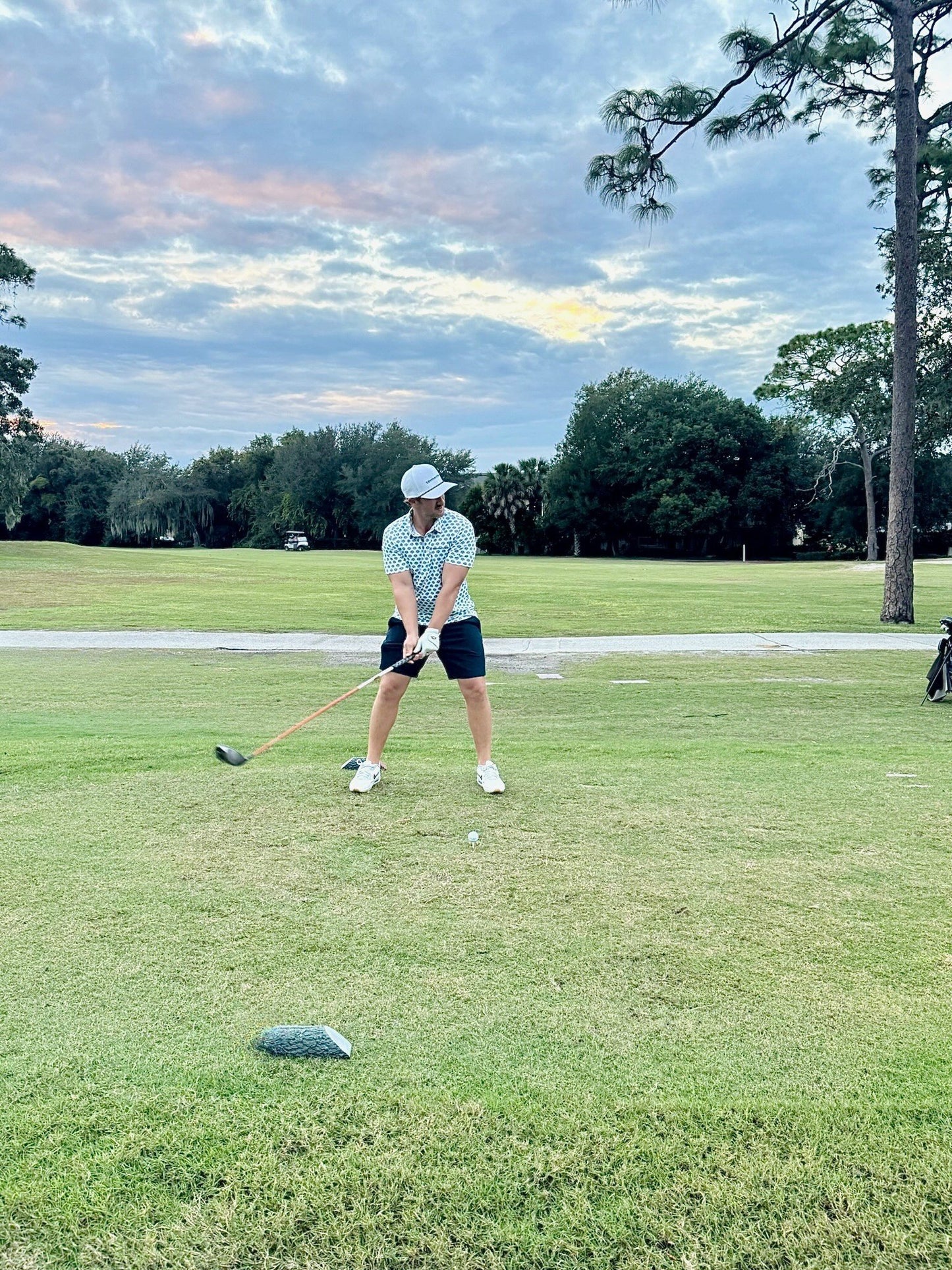 Swing Crispy Oak Tree Performance Polo – Central Florida Edition