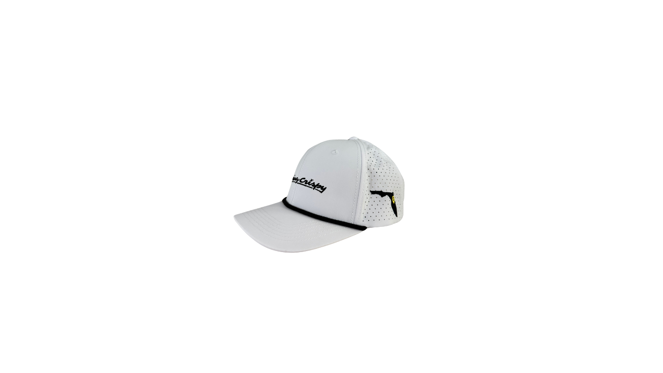 Crispy Rope Hat - White/Black