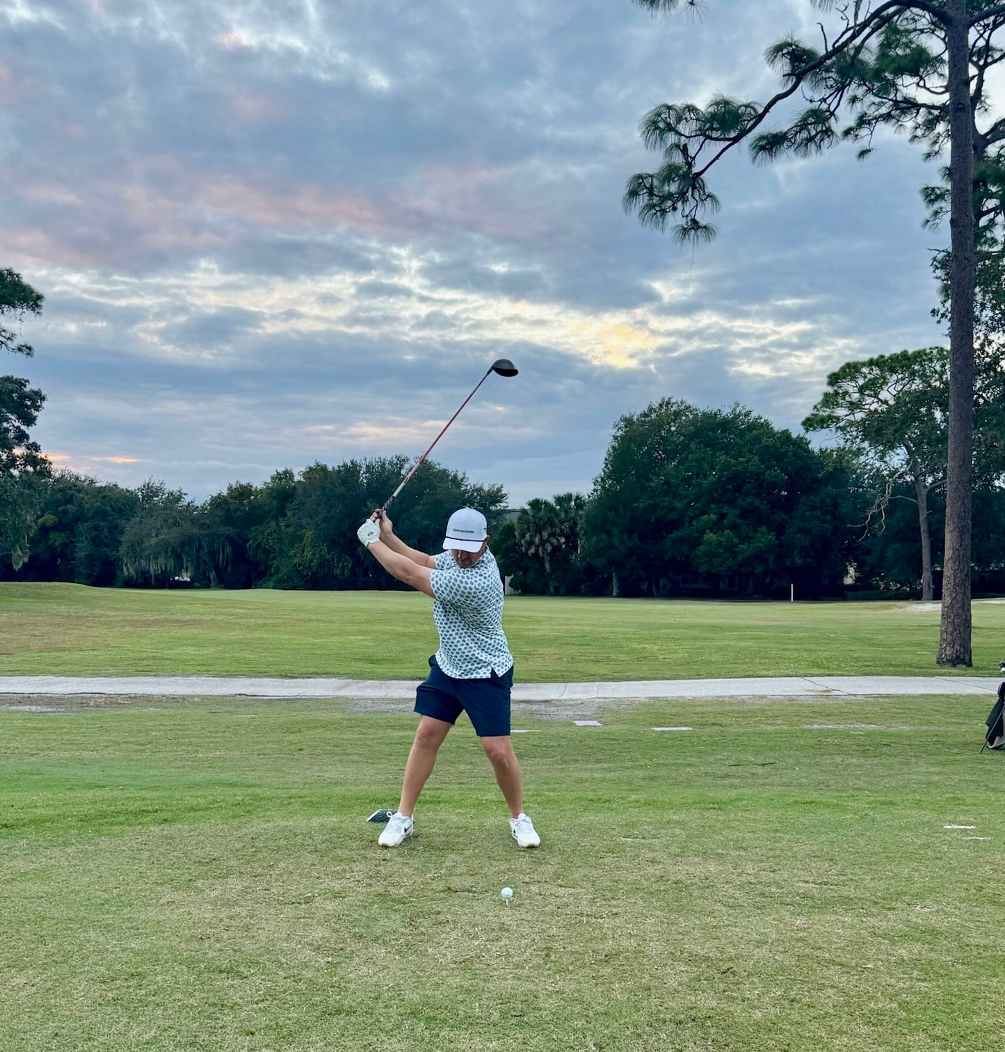 Swing Crispy Oak Tree Performance Polo – Central Florida Edition